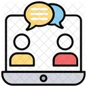 Online Chat Live Icon