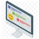 Online Chat Messaging Communication Icon