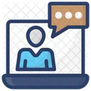 Video Chat Online Chat Internet Chat Icon