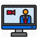 Live Video Chat Icon