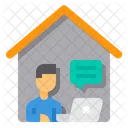 Online Chat Elearning Social Media Icon