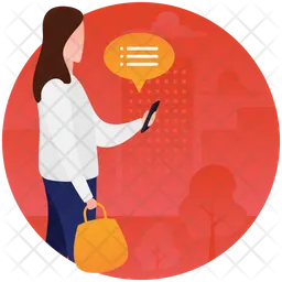 Online Chat  Icon