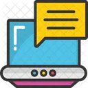Online Chat Chit Icon