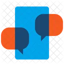 Online Chat Chat Smartphone Icon