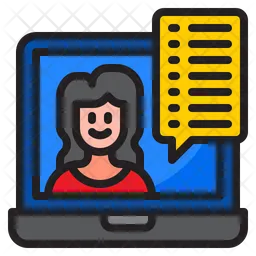 Online Chat  Icon