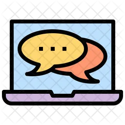 Online Chat  Icon