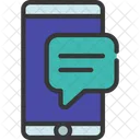 Online Chat Online Chatting Mobile Icon