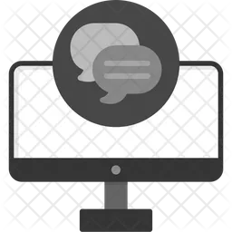 Online Chat  Icon