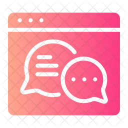 Online Chat  Icon