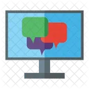 Online Chat Chat Video Chat Icon