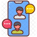 Online Chat Online Messaging Web Chat Icon