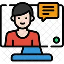 Online Chat  Icon