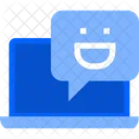 Online Communication Online Conversation Video Call Icon