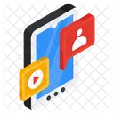 Online Chat Communication Message Icon