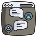 Technology Chat Communication Icon