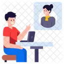 Online Chat  Icon