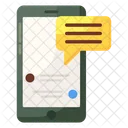 Online Chat Room Mobile Chat Mobile Messaging Icon