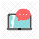 Online-Chat  Symbol