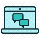 Online-Chat  Symbol