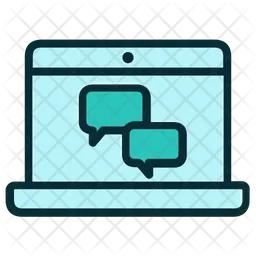 Online-Chat  Symbol