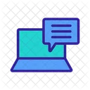 Online-Chat  Symbol