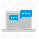 Online-Chat  Symbol