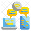 Online-Chat  Symbol