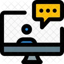 Online-Chat  Symbol