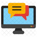 Online-Chat  Symbol