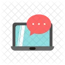 Online Chatting Chatting Online Chat Icon