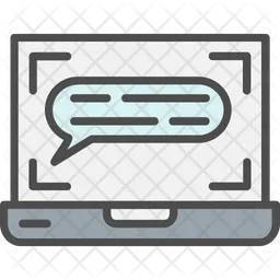 Online Chatting Logo Icon