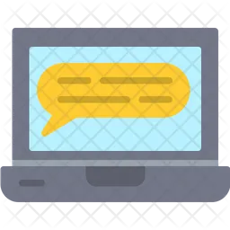 Online Chatting Logo Icon