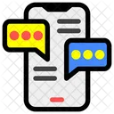 Communication Chat Search Marketing Icon