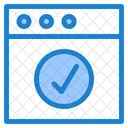 Online Check Online Approved Check Icon