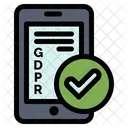 Online Check Gdpr  Icon