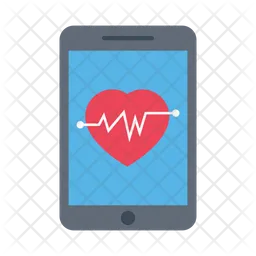 Online Check Heartbeat  Icon