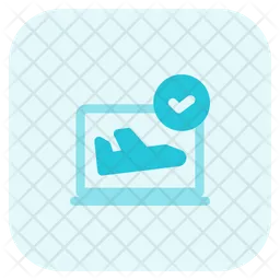 Online Check In  Icon