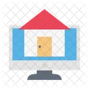 Online Realestate House Icon