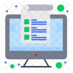 Online Checklist  Icon