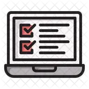 Online Surveyprotocol Checklist Icon