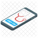 Online Checkup E Health Medical App Icon
