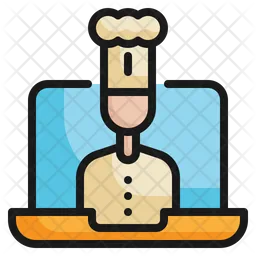 Online Chef  Icon