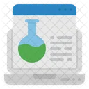 Online Chemical Test  Icon