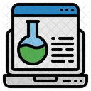 Online Chemical Test  Icon