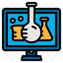 Online Chemistry Class Chemistry Lab Icon