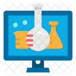 Online Chemistry Class  Icon