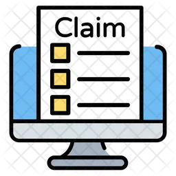 Online claim  Icon