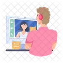 Online Class Online Education Online Course Icon