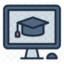 Online Class Training Computer Icon