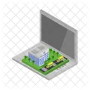 Online School Education Online Education Icon